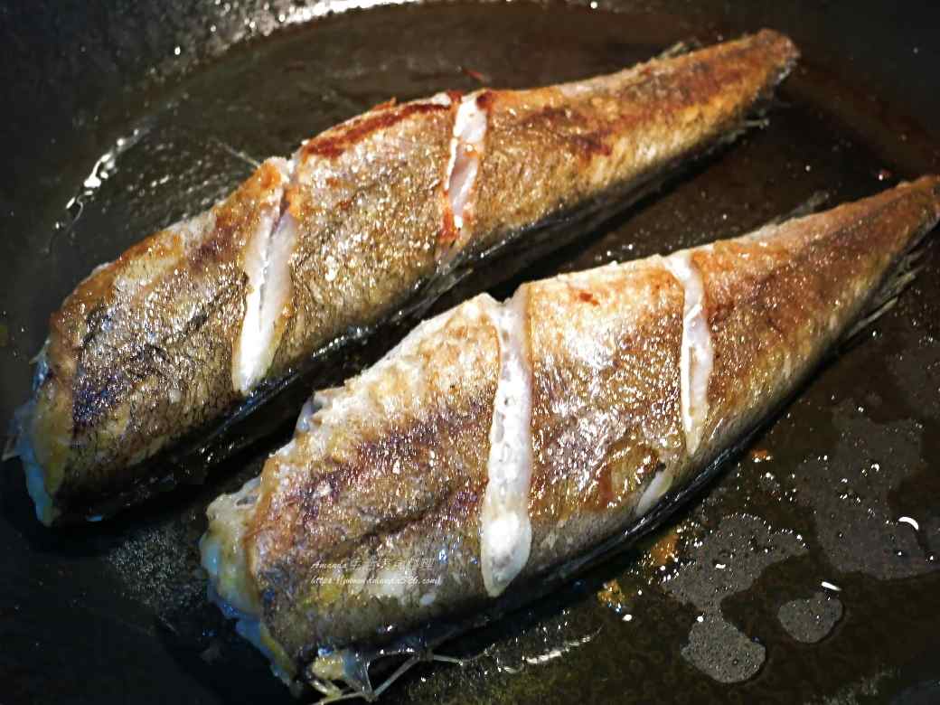 乾煎白魚,油煎白魚,白魚,白魚料理 @Amanda生活美食料理