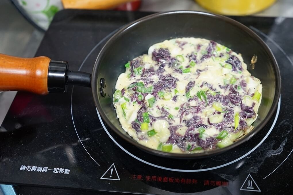 低醣,無麩質,煎餅,紫菜,紫菜煎餅,鐵鍋 @Amanda生活美食料理