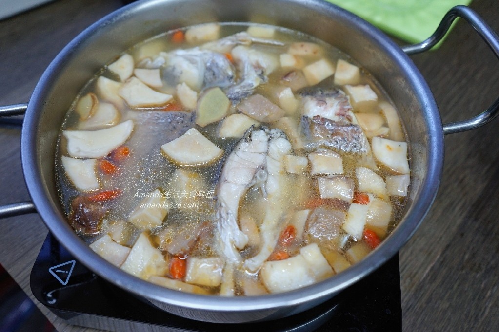 烏魚,烏魚麵線,養生,魚湯,麻油 @Amanda生活美食料理
